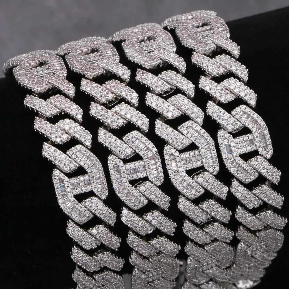 15mm Iced Out Cuban Chain