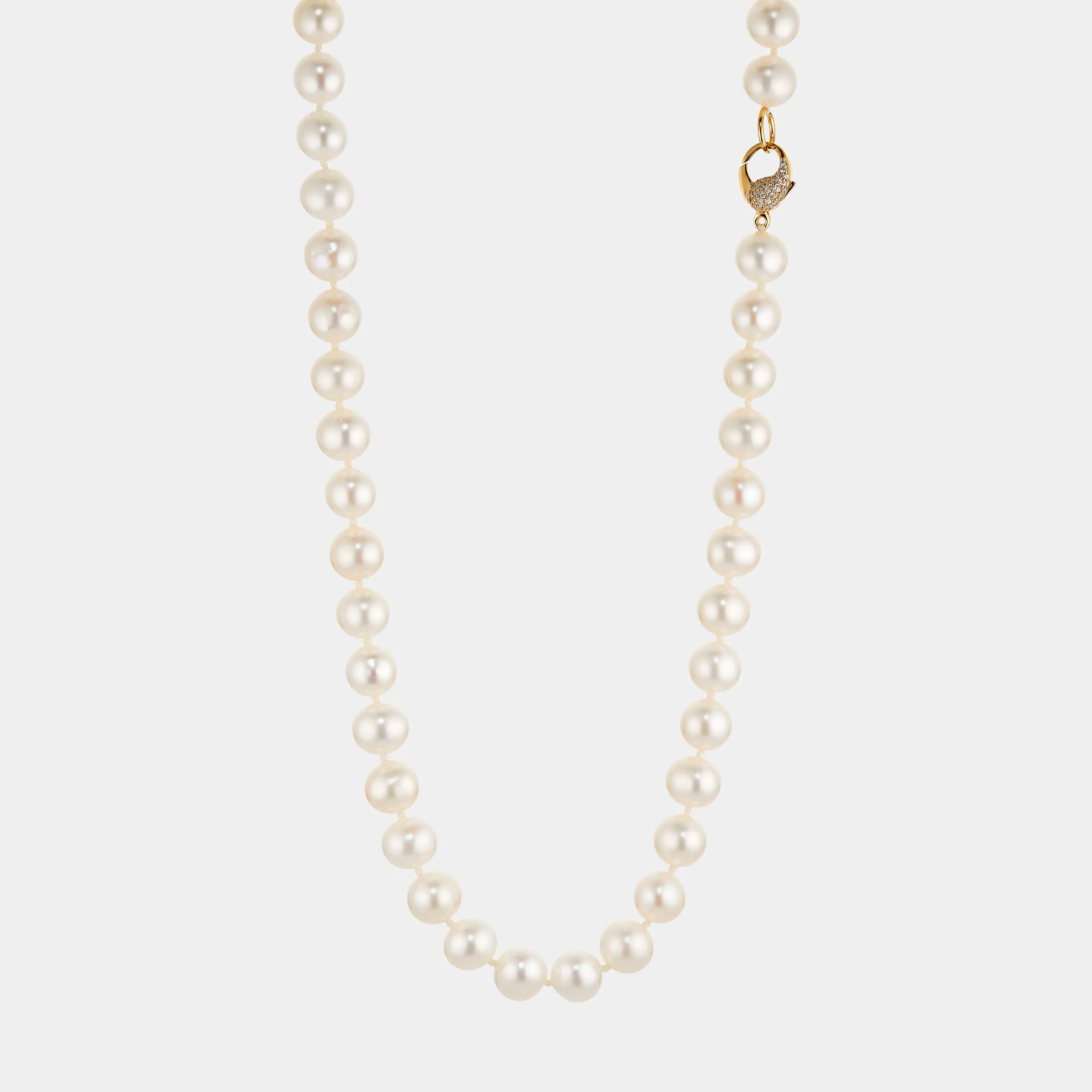 16 8MM GENUINE FRESHWATER PEARL  NECKLACE