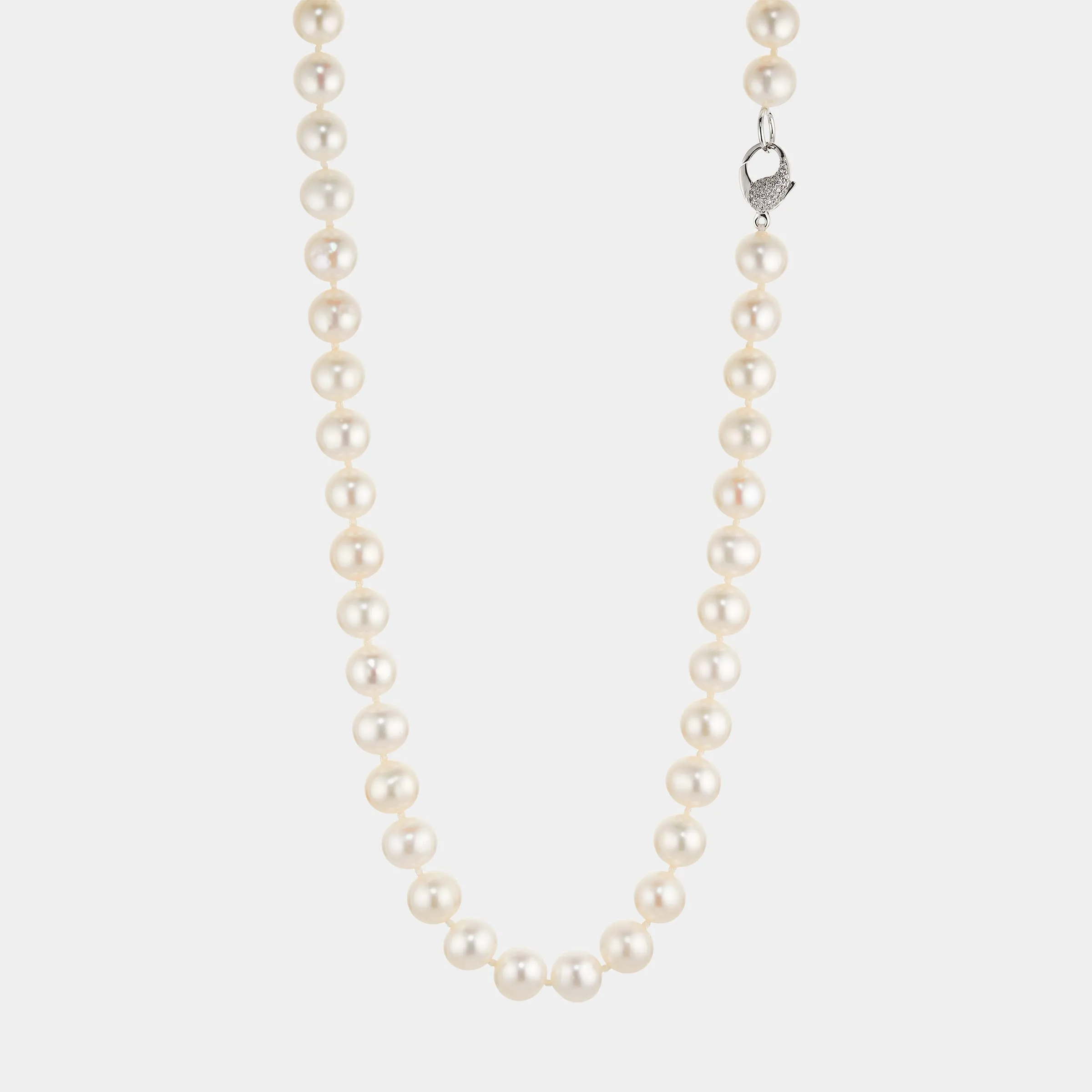 16 8MM GENUINE FRESHWATER PEARL  NECKLACE