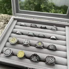 16 Viking Rings Set