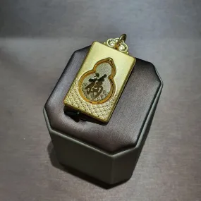 24k / 999 Gold Hulu Pendant Moveable