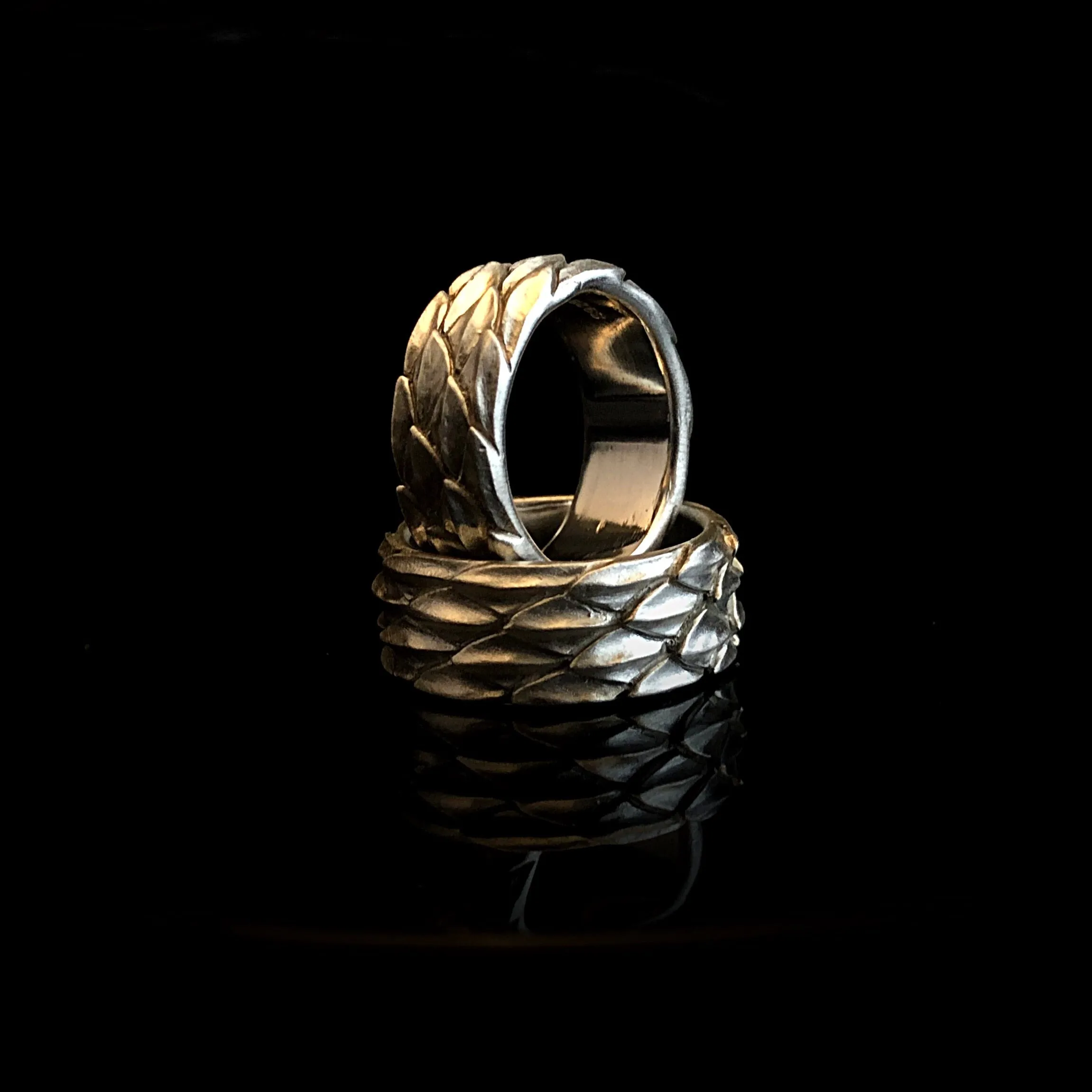 925 Dragon Scale Ring