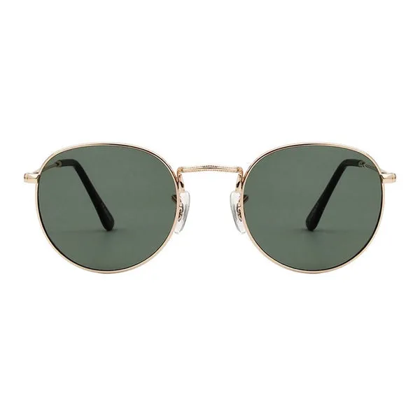 A Kjaerbede Hello Sunglasses - Gold / Green