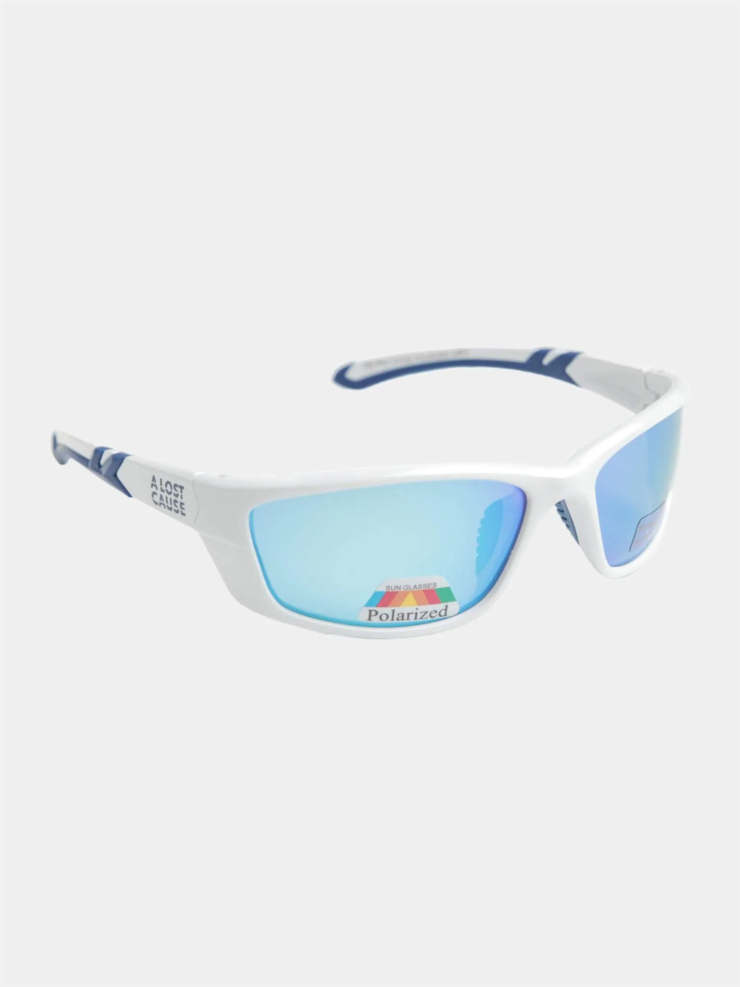 ALC Bolt Sunglasses - White / Blue