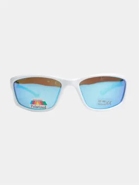 ALC Bolt Sunglasses - White / Blue