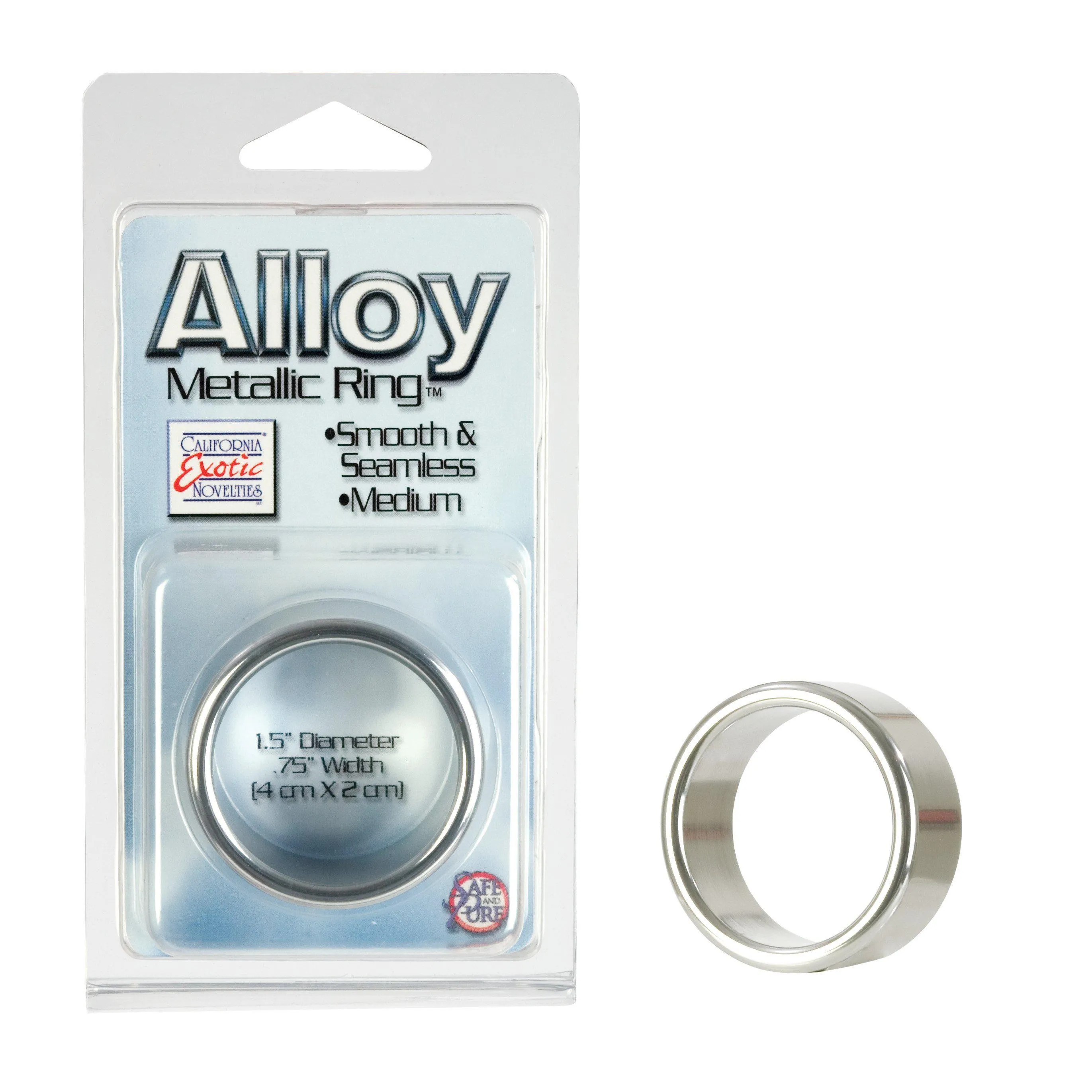 Alloy Metallic Ring - Medium