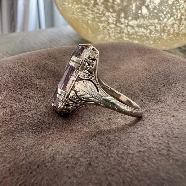 Art Deco Amethyst Ring