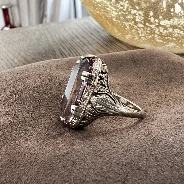 Art Deco Amethyst Ring