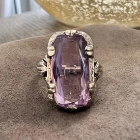 Art Deco Amethyst Ring