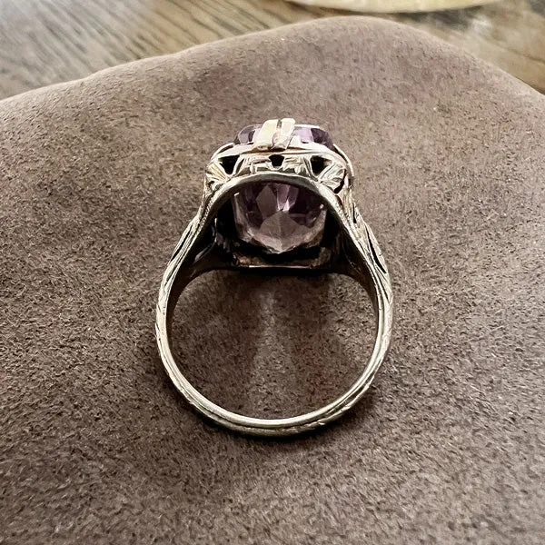 Art Deco Amethyst Ring