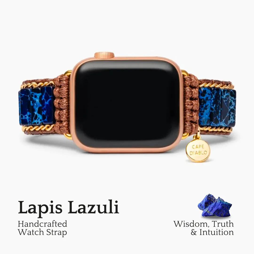 Azure Lapis Lazuli Apple Watch Strap