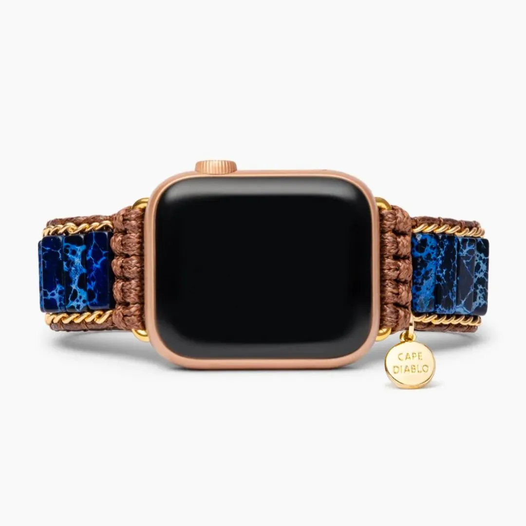 Azure Lapis Lazuli Apple Watch Strap