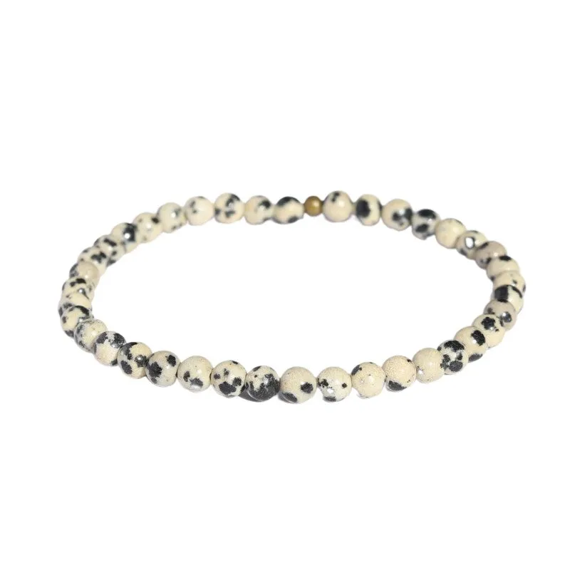 Balance Dalmatian Jasper Delicate Bracelet