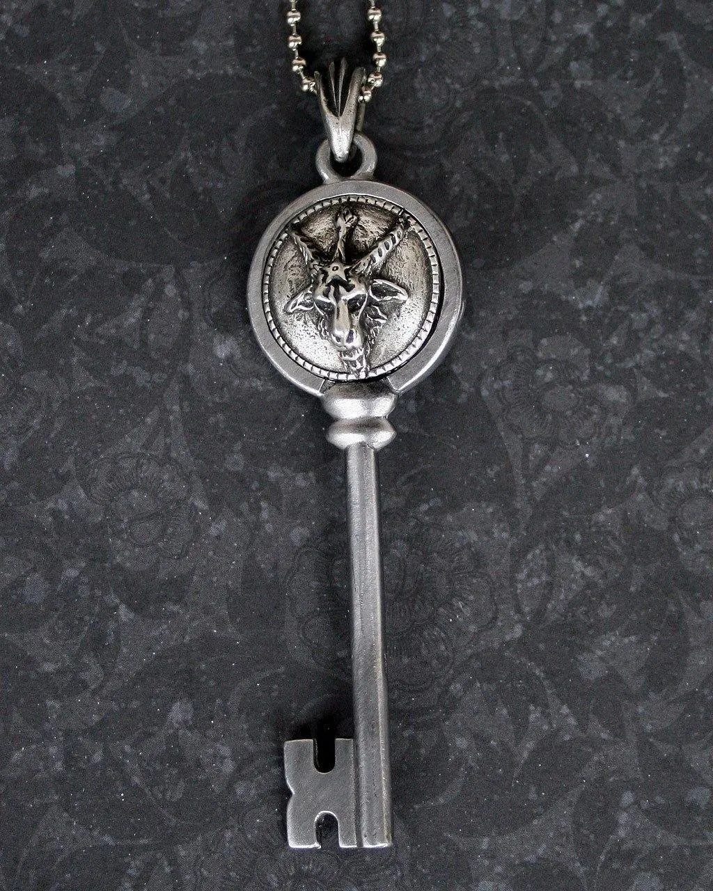 Baphomet Key Pendant