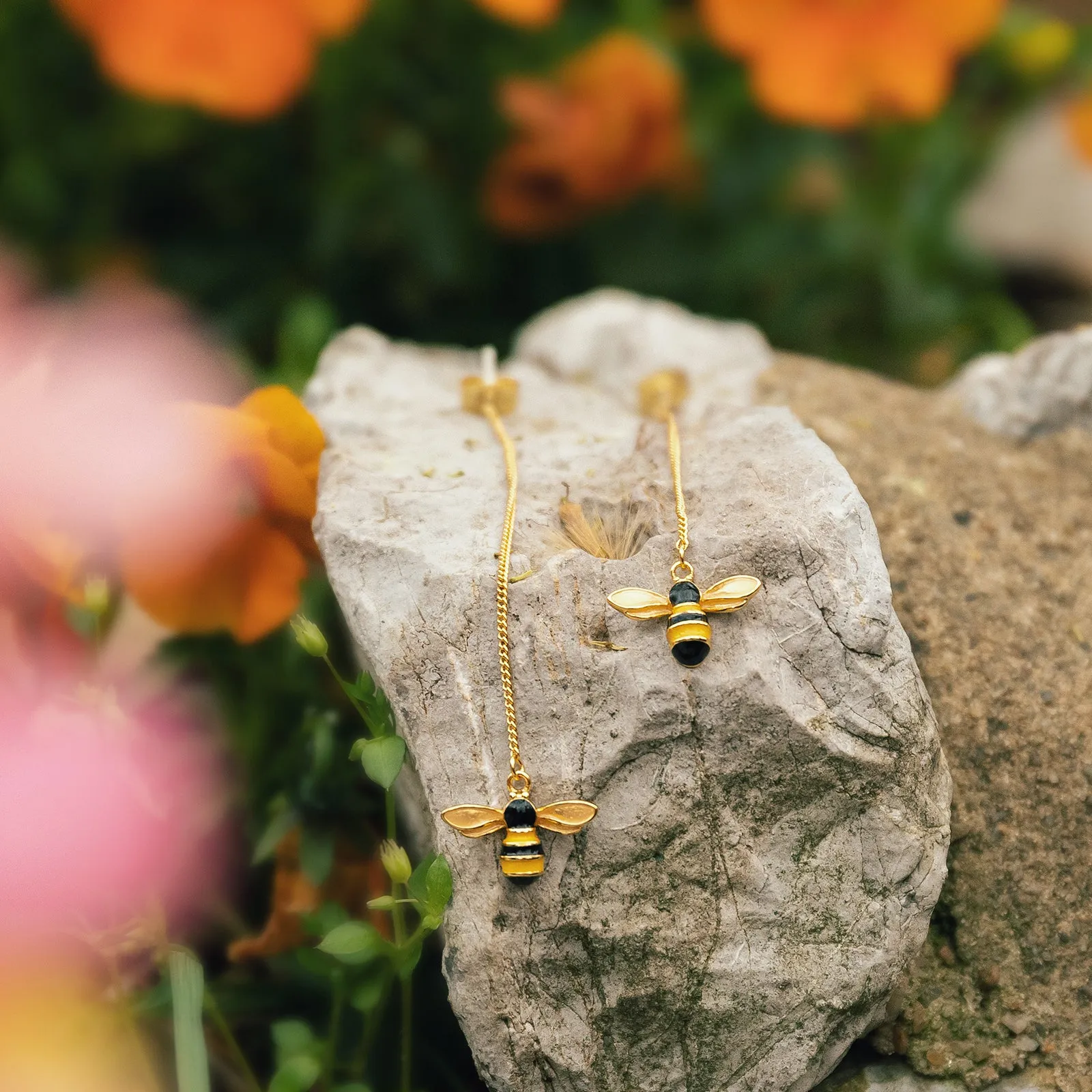 Bee Earrings