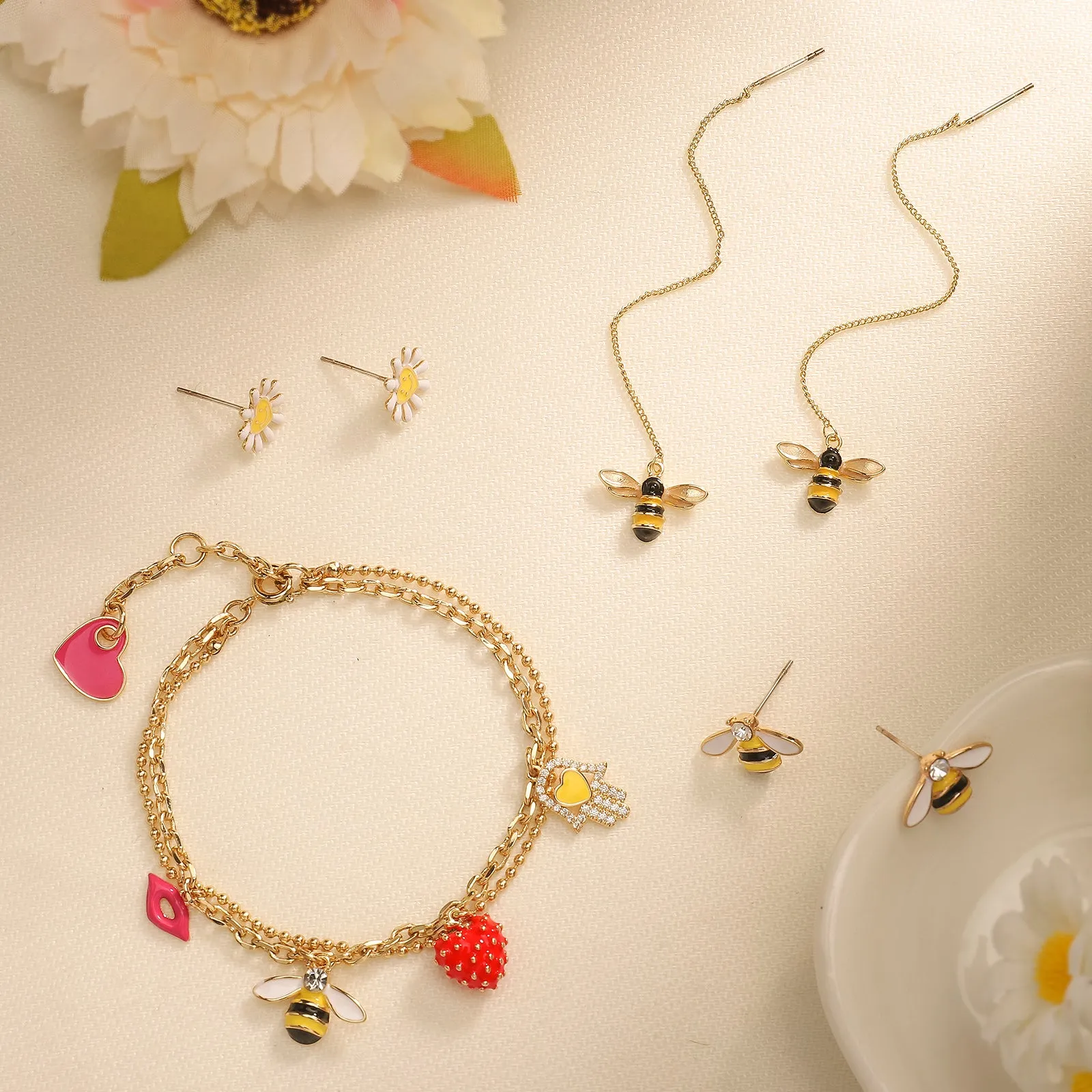 Bee Earrings