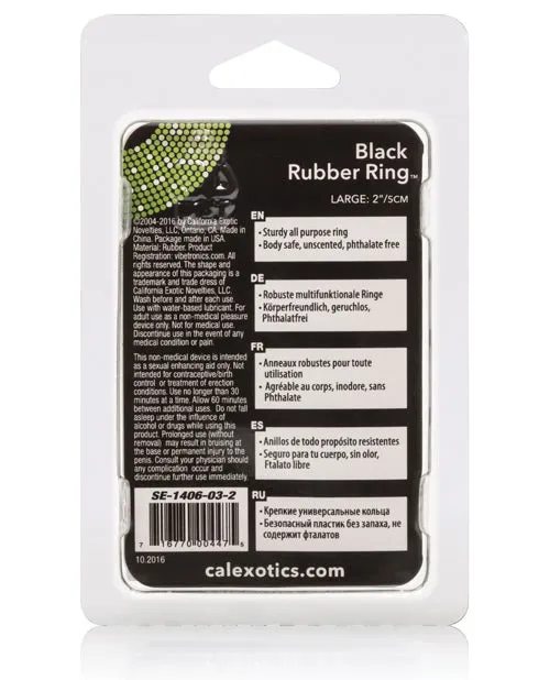 Black Rubber Ring