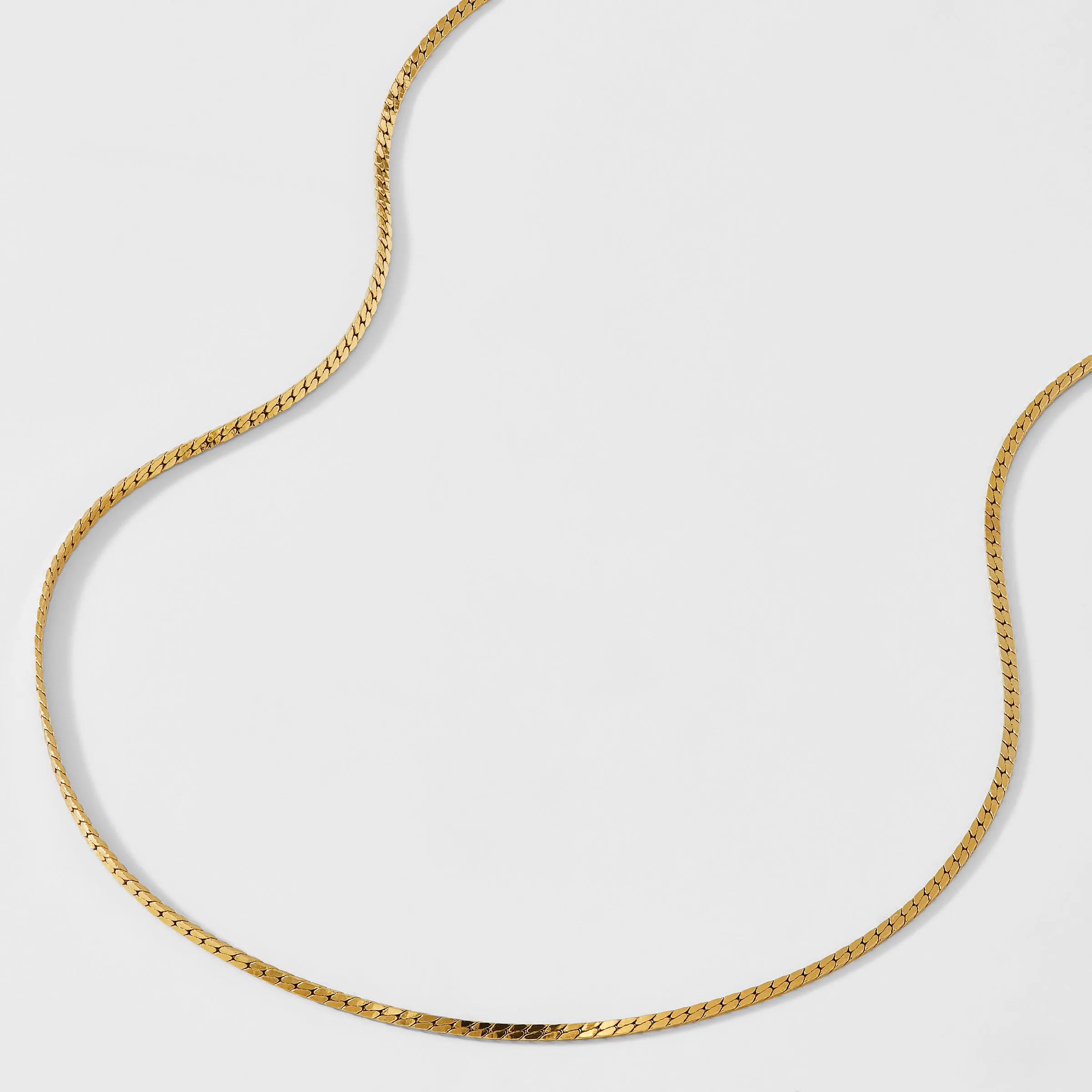 BRUNCH CHAIN CHOKER NECKLACE