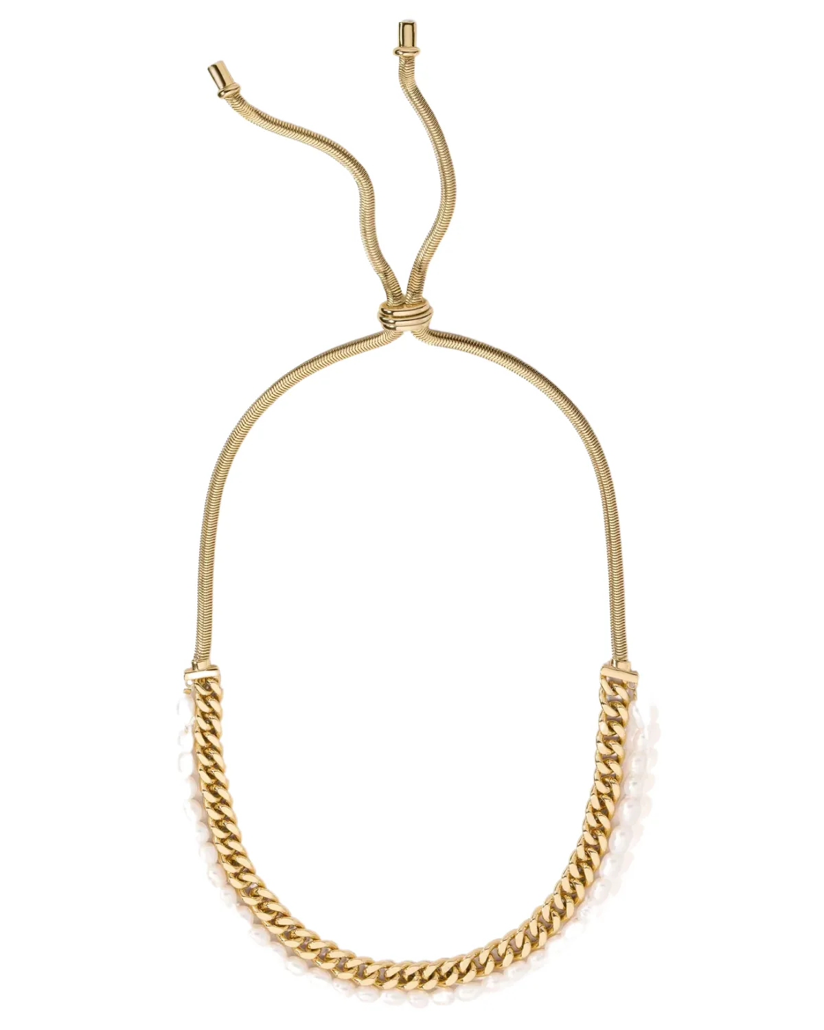 Chiara Necklace (Gold/Pearl)