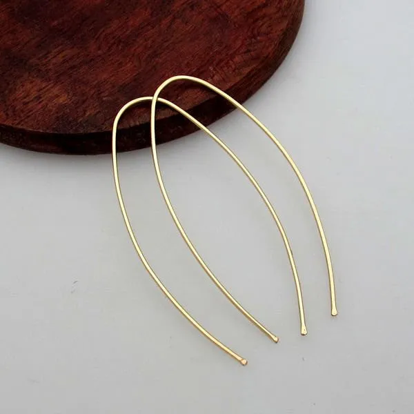 Curved Earrings - Everyday Earrings