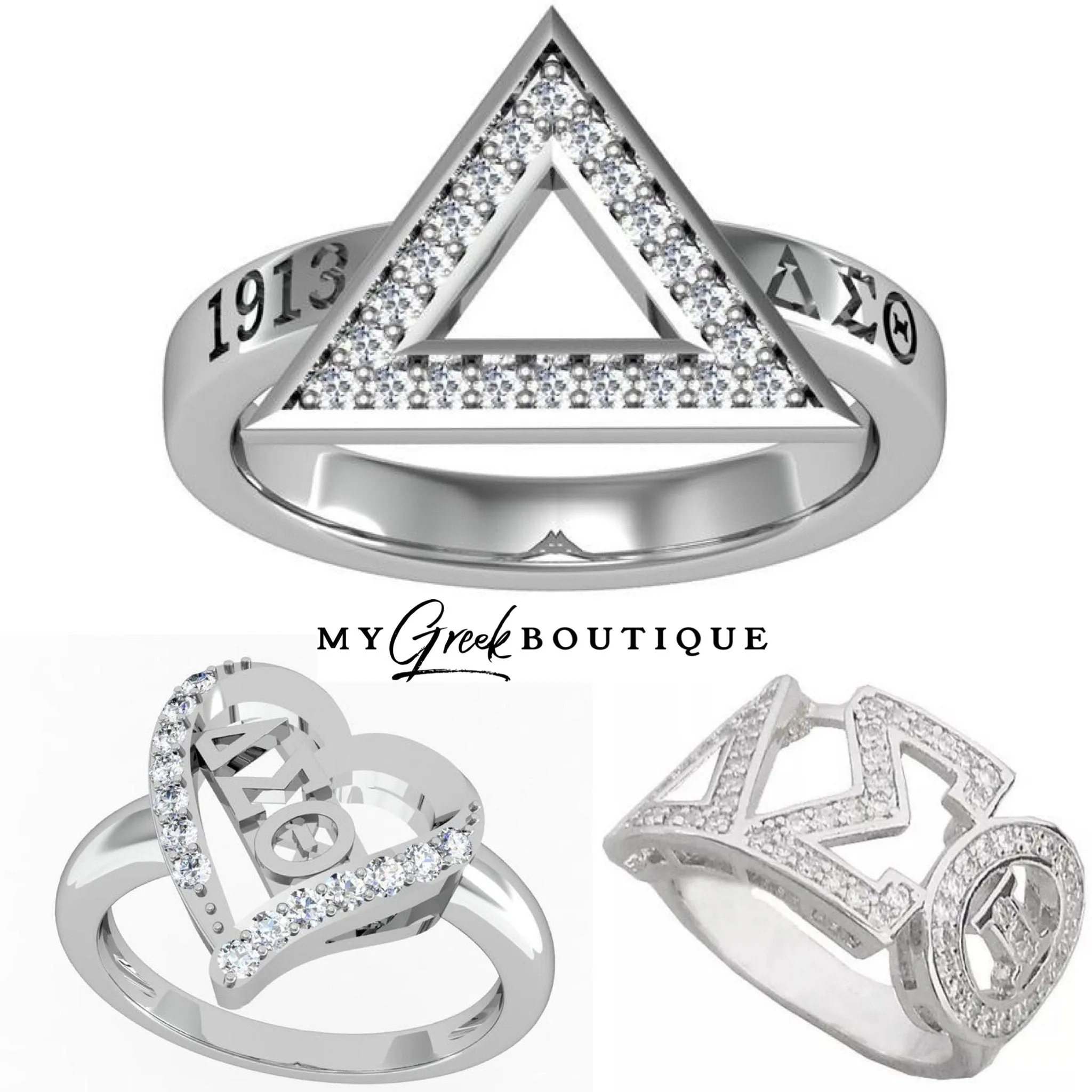 Delta Sorority Rings