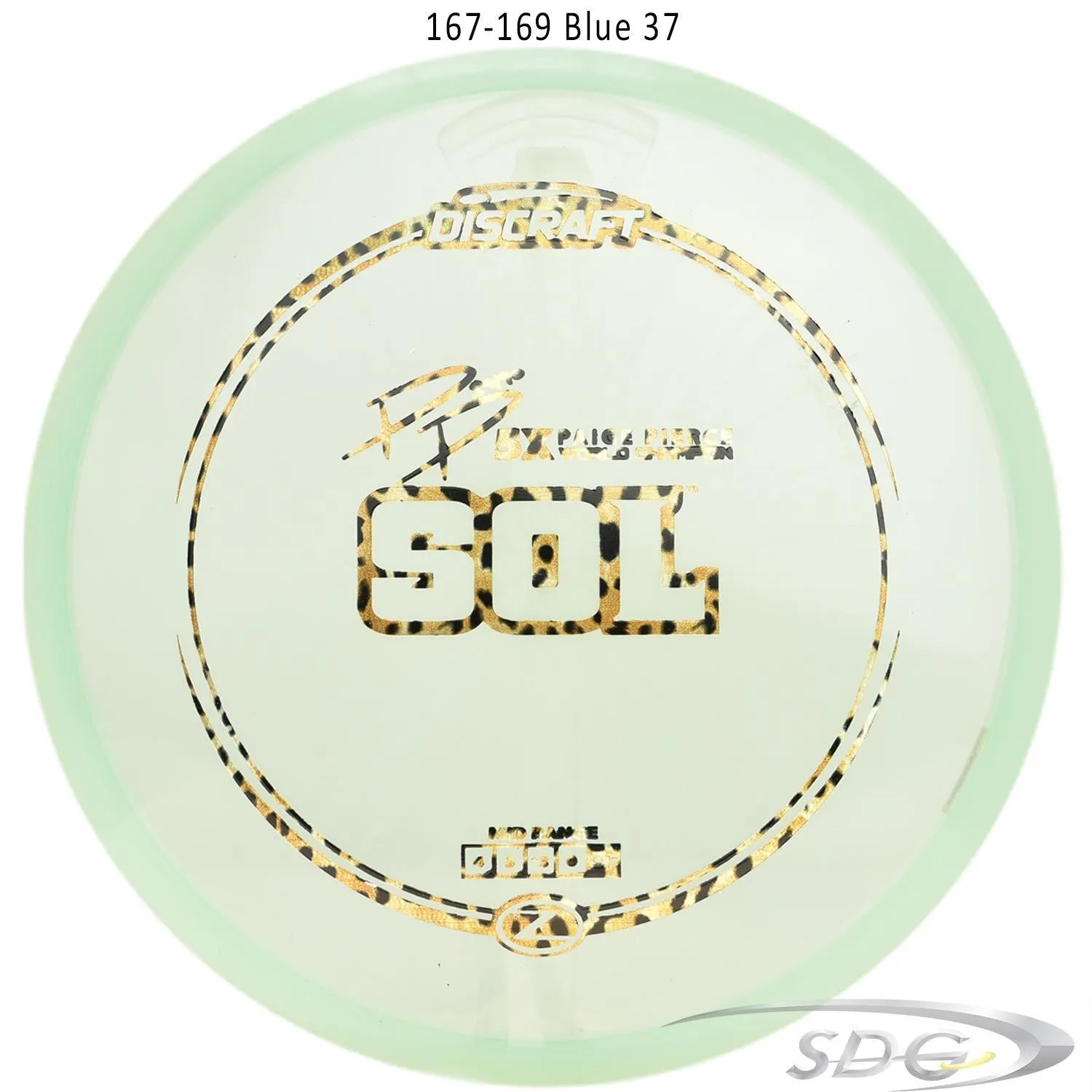 Discraft Z Line Sol Paige Pierce Signature Disc Golf Mid-Range