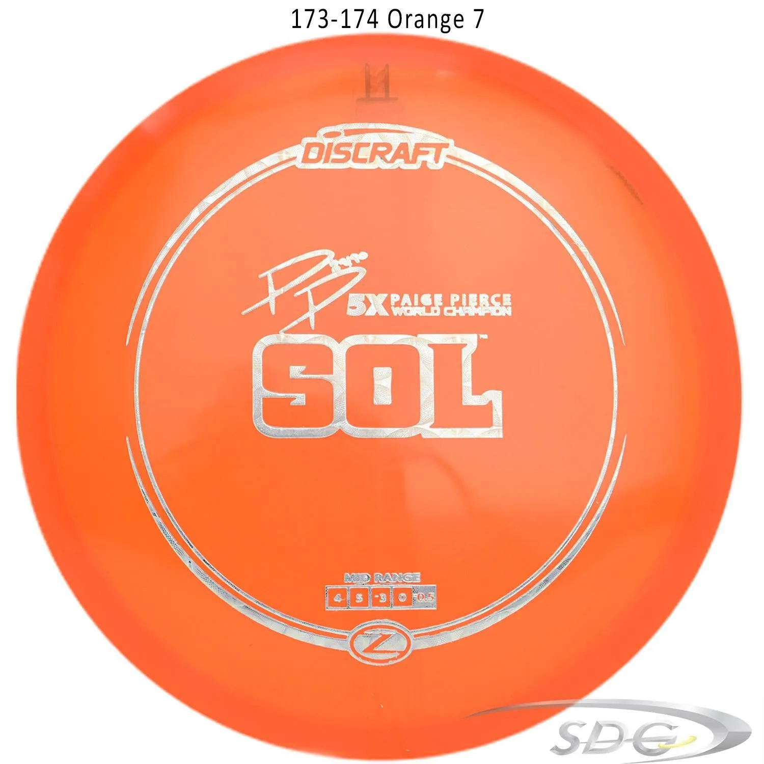 Discraft Z Line Sol Paige Pierce Signature Disc Golf Mid-Range