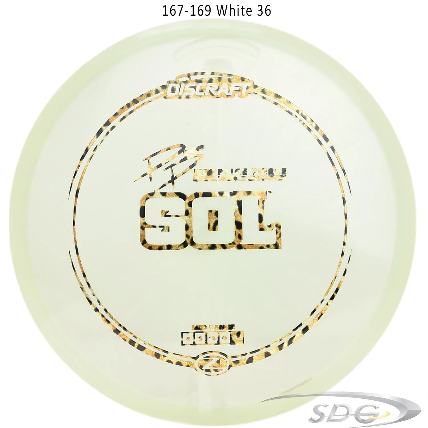 Discraft Z Line Sol Paige Pierce Signature Disc Golf Mid-Range