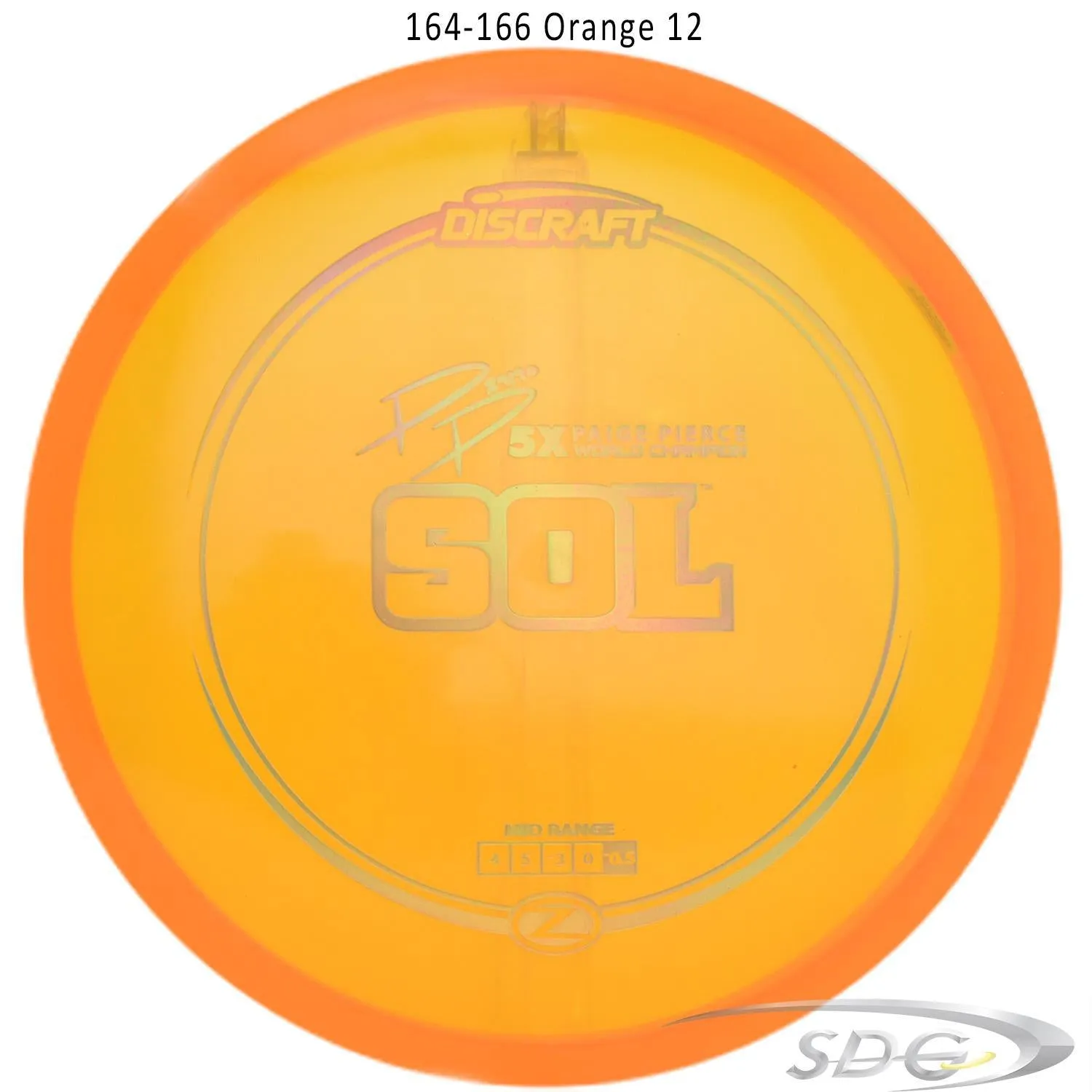 Discraft Z Line Sol Paige Pierce Signature Disc Golf Mid-Range