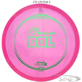 Discraft Z Line Sol Paige Pierce Signature Disc Golf Mid-Range