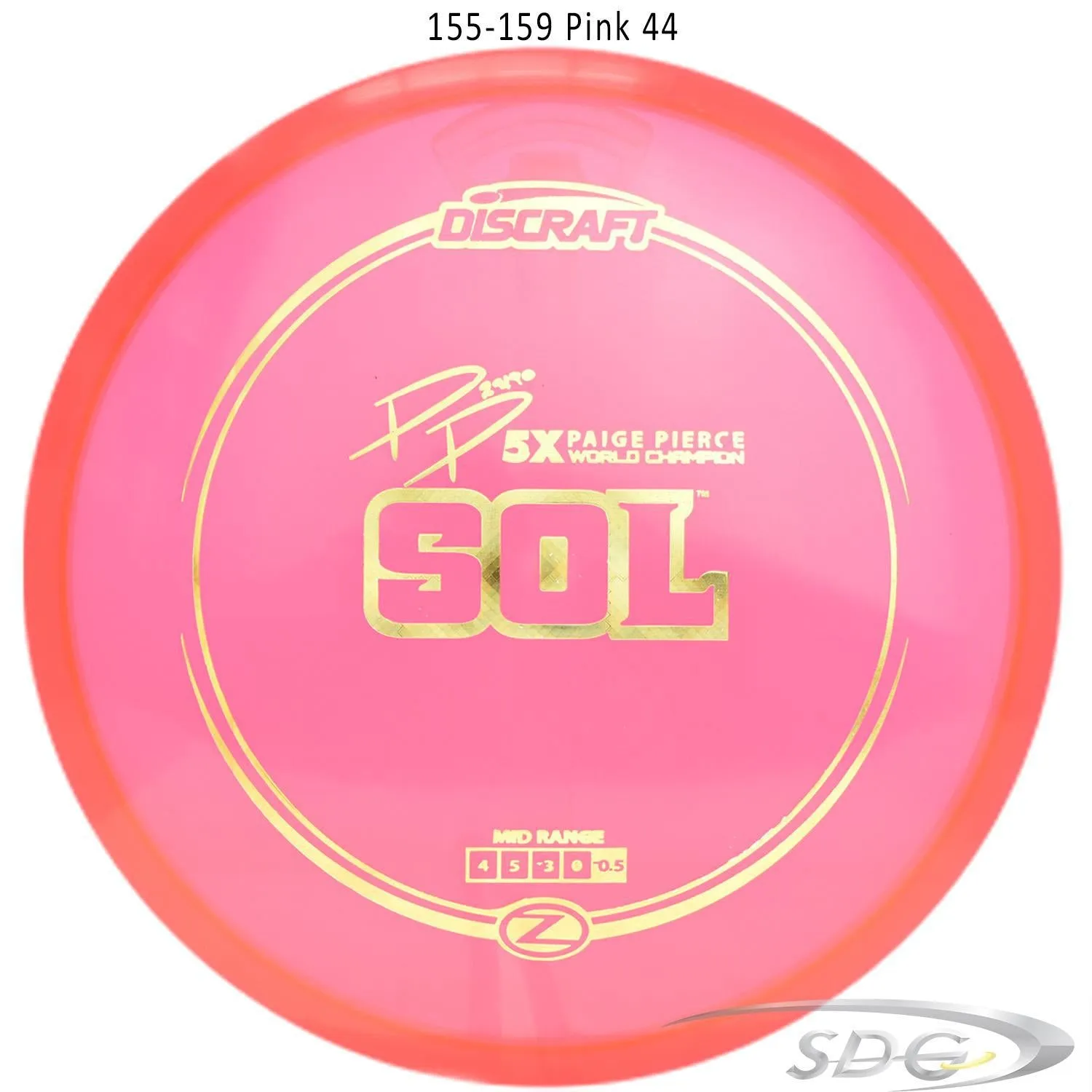 Discraft Z Line Sol Paige Pierce Signature Disc Golf Mid-Range