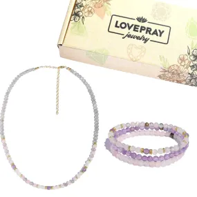 Divine Feminine Crystals Jewelry Bundle