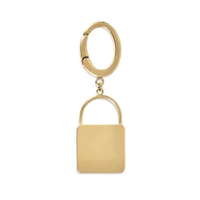 Dolyn Lock Charm Gold