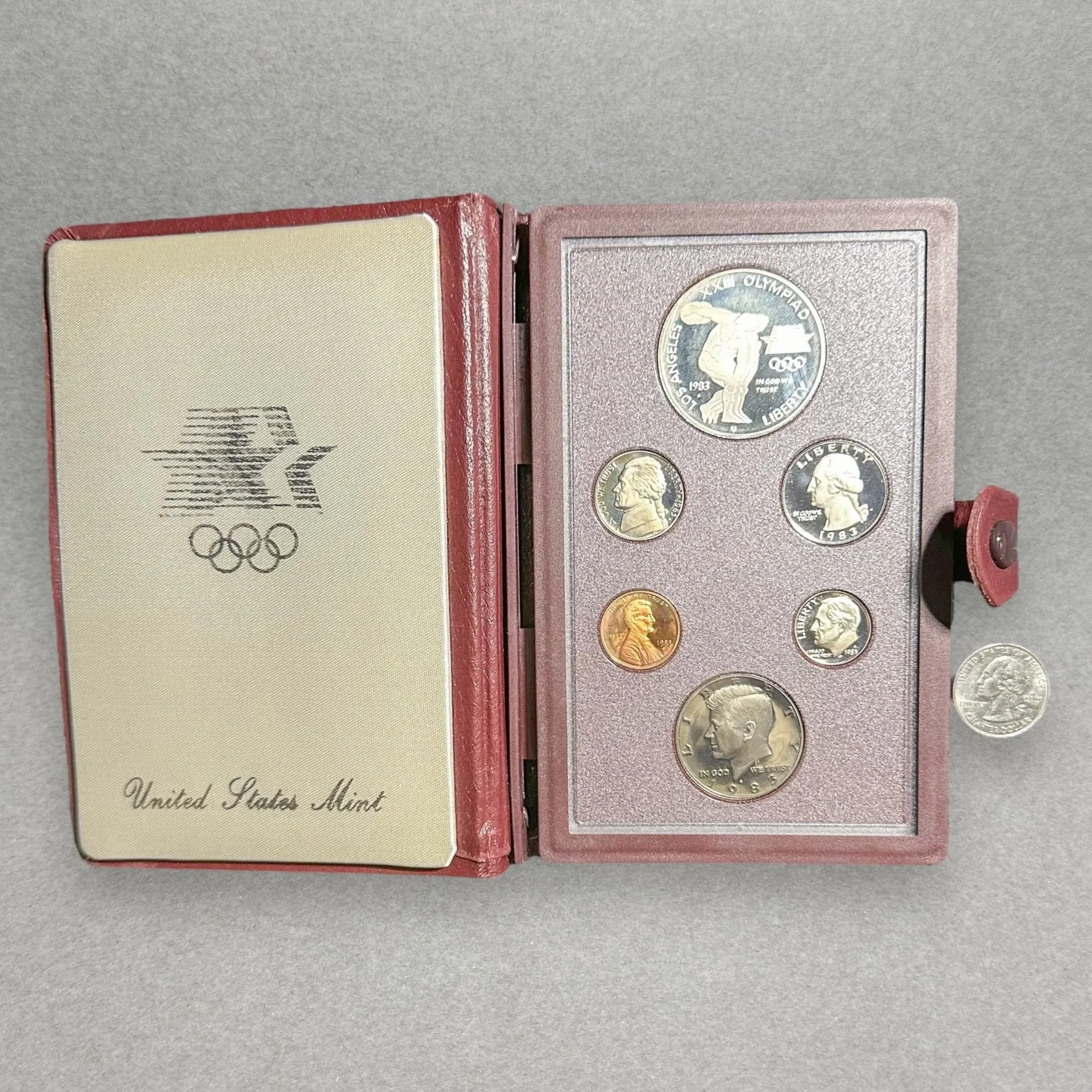 Estate 1983 Olympic Prestige Coin Set