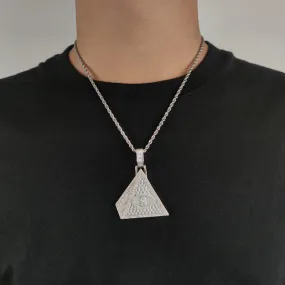 Eye of Providence Iced Out Pendant