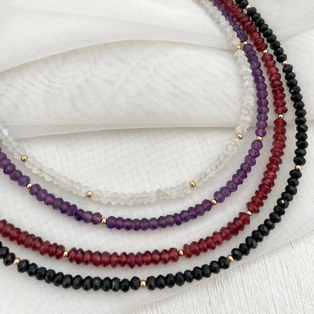 Gemstone Choker Necklace