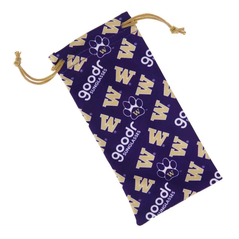 goodr OG Polarized Sunglasses Collegiate Collection - University of Washington - Husky Howlers