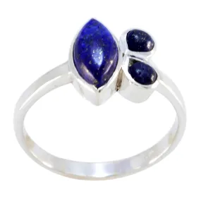 Grand Gem Lapis Lazuli Silver Ring Standing Mirror Jewelry Armoire