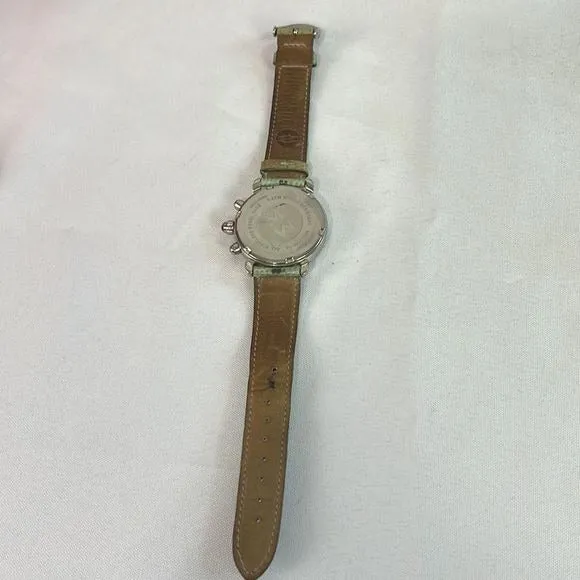 Green Motherof Pearl Face Watch