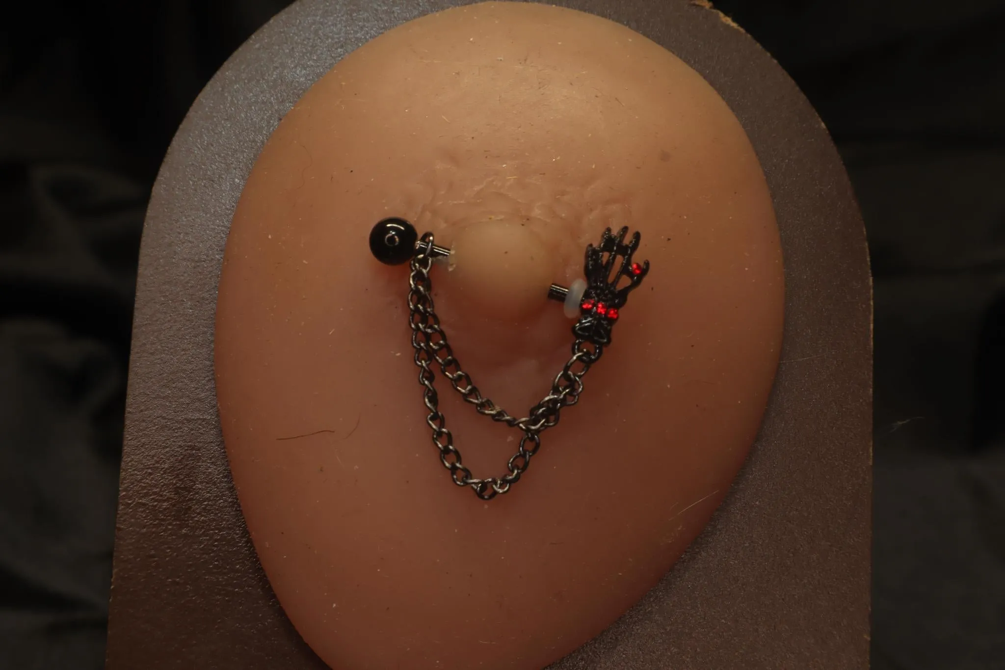 Haunting Hand Nipple Dangler Bar