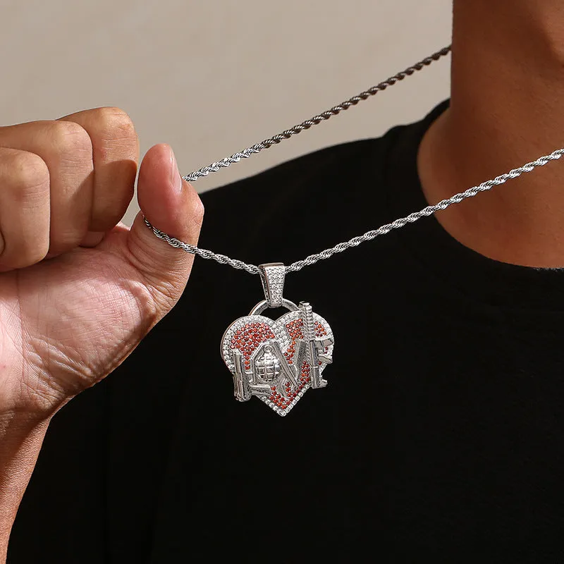 Heart - LOVE Pendant