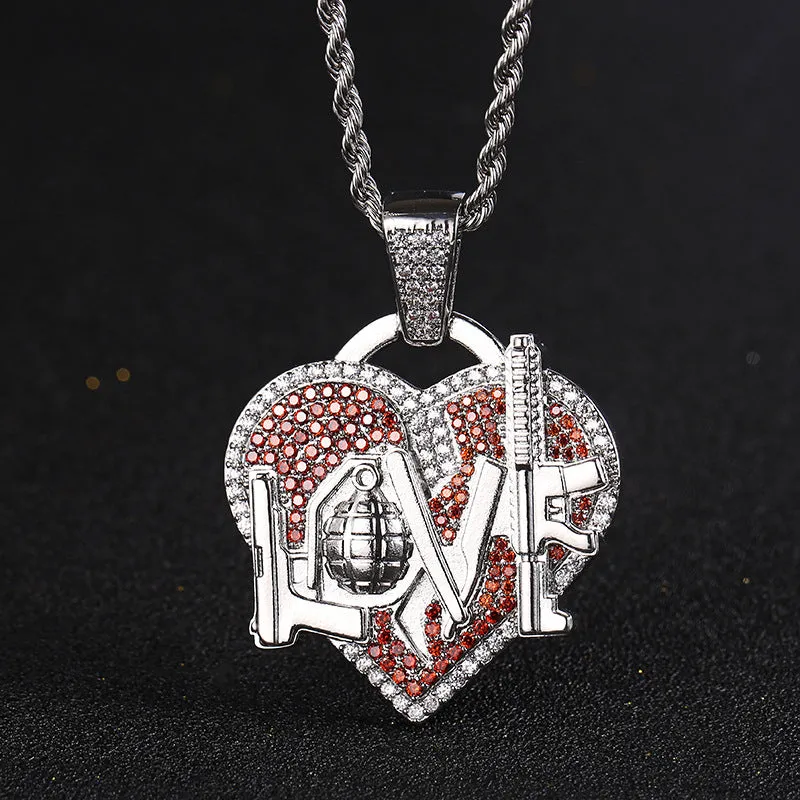 Heart - LOVE Pendant