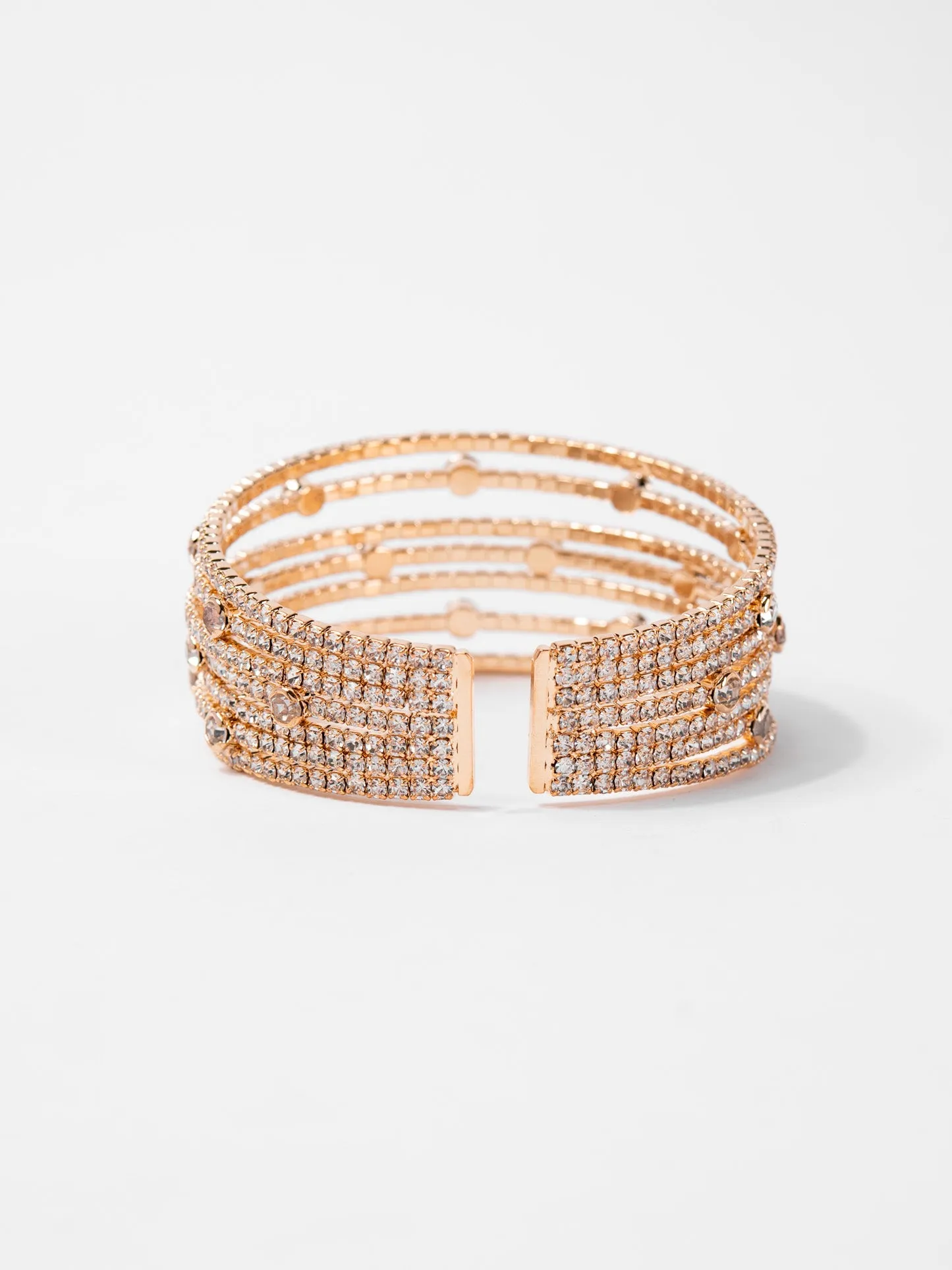 Henley Rhinestone Cuff Bracelet