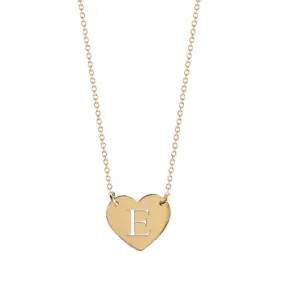 Initial Heart Necklace