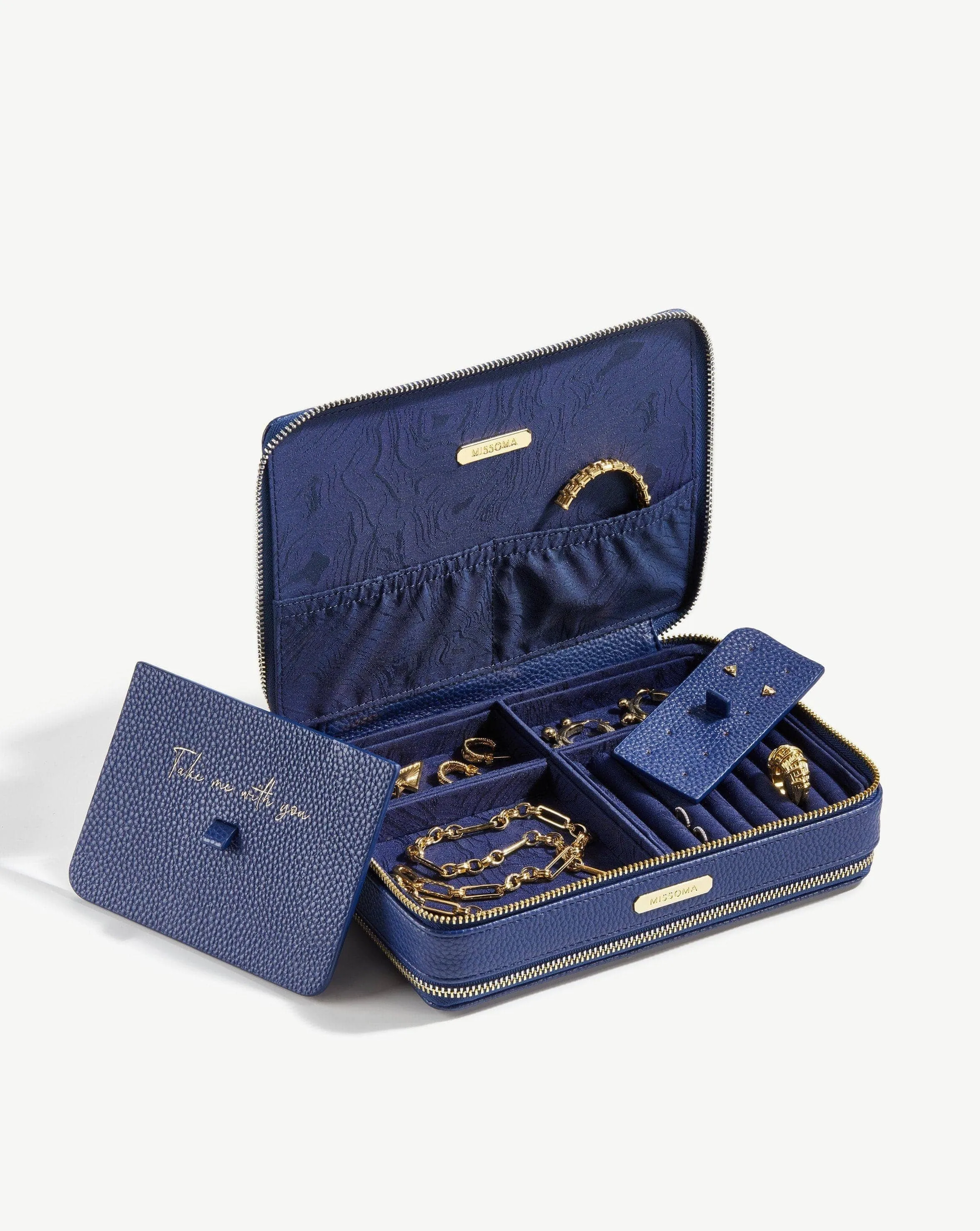 Large Jewelry Case | Midnight Blue