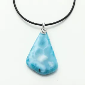 Large Larimar Pendant Thaleia