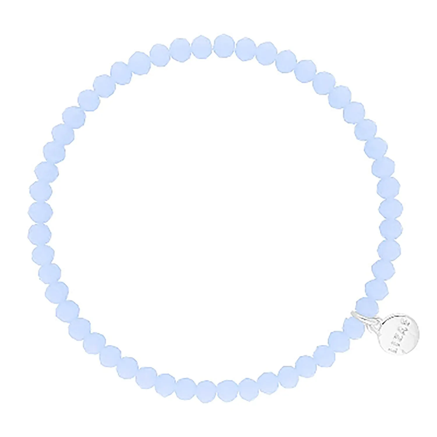 Lizas Knoxville 4mm Crystal Bracelet Periwinkle