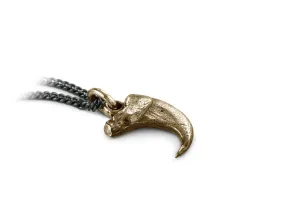 Lynx Claw Necklace - Bronze