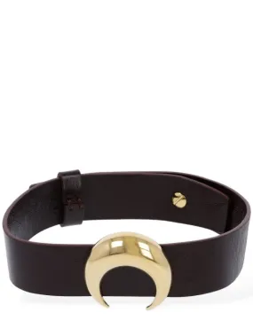 Marine Serre   Moon leather choker 