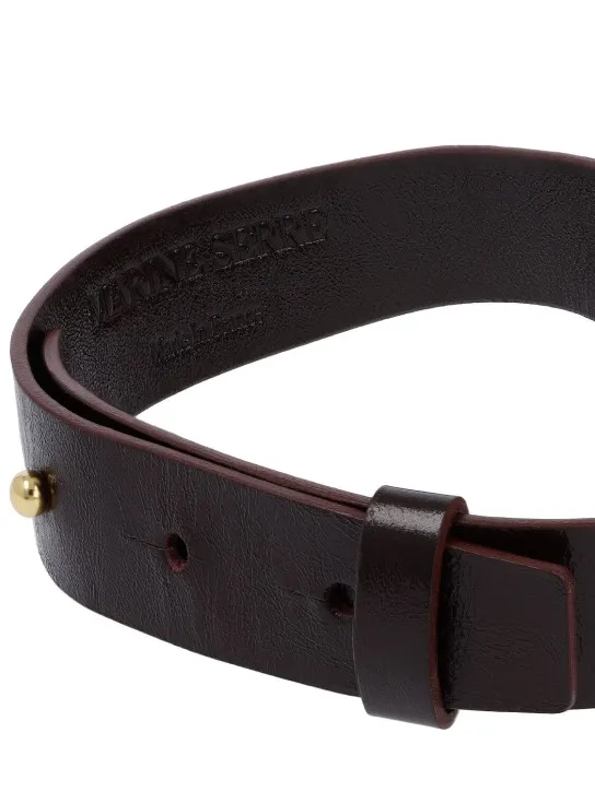 Marine Serre   Moon leather choker 